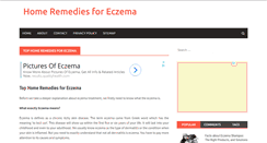 Desktop Screenshot of homeremediesforeczema.org